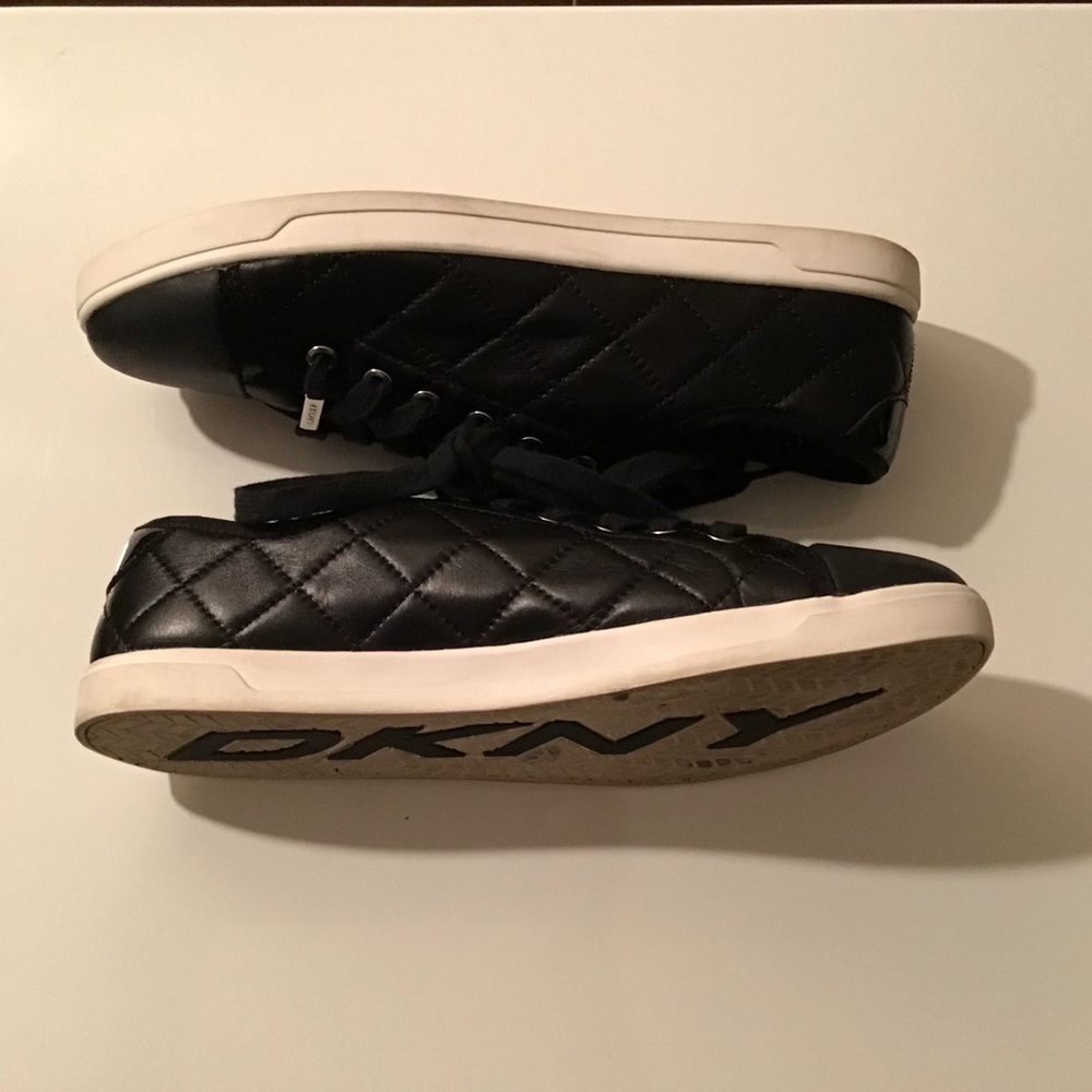 Quilted Lace Up Sneakers